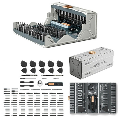 ProFlex™ 180-in-1 Dual-Mode Screwdriver Set