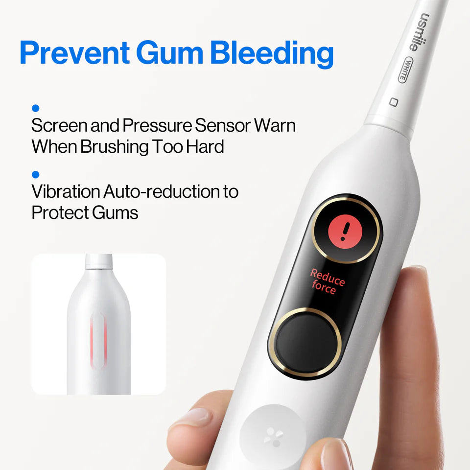 Electric Toothbrush with Missed Spots Guidance