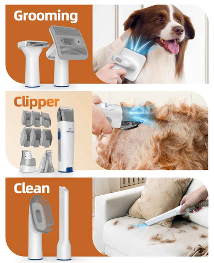 Pet Grooming Vacuum with Powerful Suction