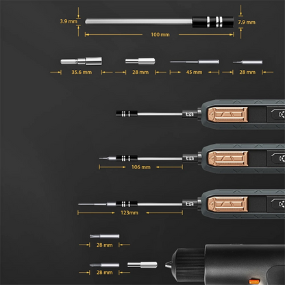 ProFlex™ 180-in-1 Dual-Mode Screwdriver Set