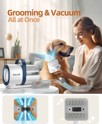 Pet Grooming Vacuum with Powerful Suction