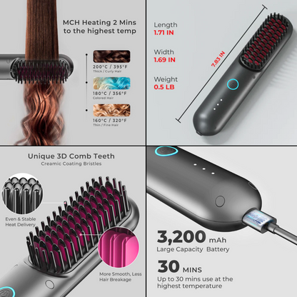 HairIonic Hair Brush